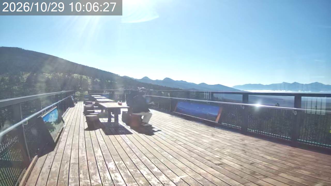 南アルプス方面【坪庭駅　標高2,237ｍ】